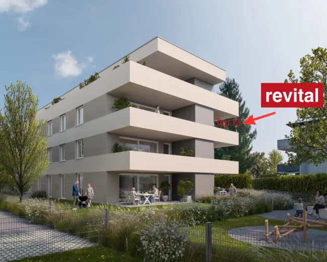 1A-Lage von Lustenau - Ruhige und Zentrale Terrassenwohnung - Top 12 - Titelbild