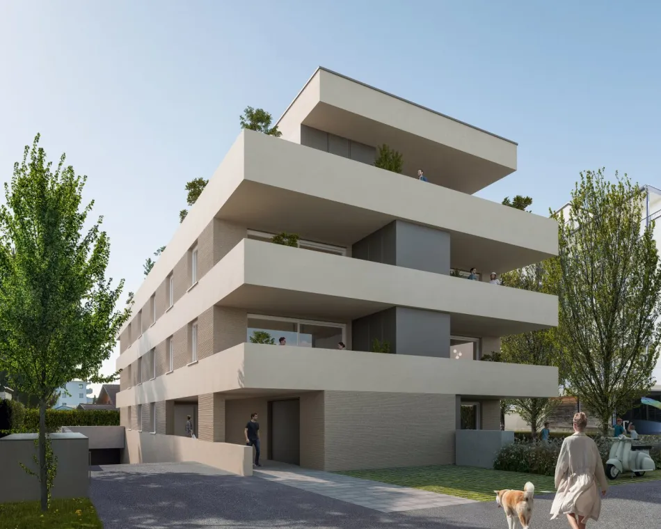 1A-Lage von Lustenau - Ruhige und Zentrale Terrassenwohnung - Top 11 - Bild