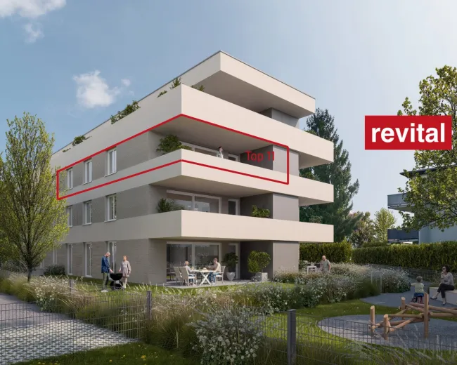 1A-Lage von Lustenau - Ruhige und Zentrale Terrassenwohnung - Top 11 - Titelbild