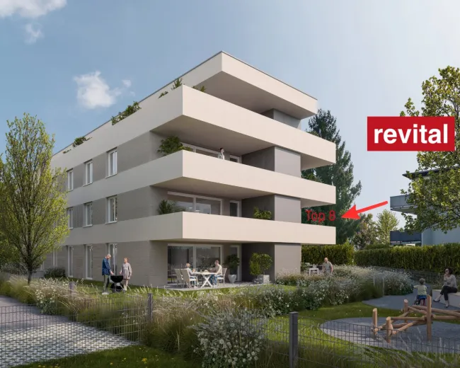1A-Lage von Lustenau - Ruhige und Zentrale Terrassenwohnung - Top 8 - Titelbild