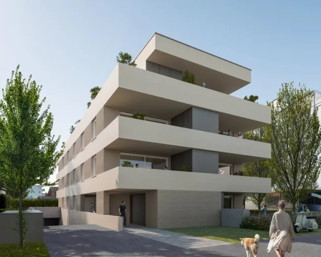 1A-Lage von Lustenau - Ruhige und Zentrale Terrassenwohnung - Top 5 - Bild