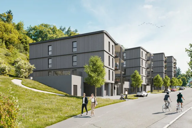 2-Zimmer-Dachgeschosswohnung in Götzis - Top B7 - Bild