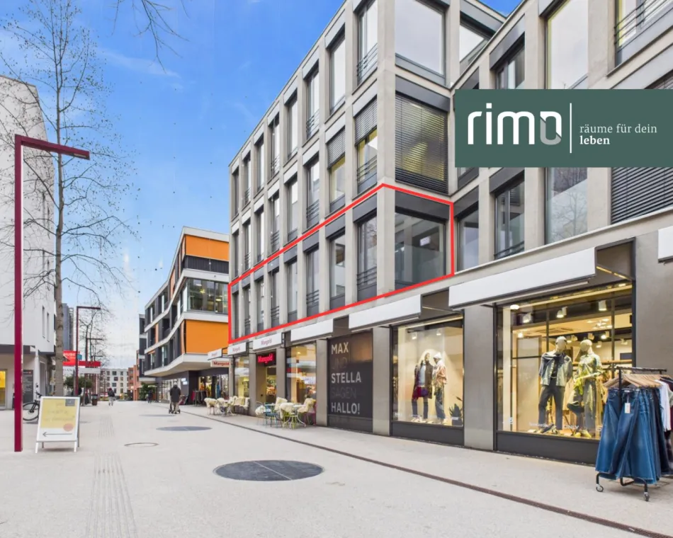 Helle, großzügige Büroeinheit mitten Am Garnmarkt in Götzis mit ca. 140 m² - Bild