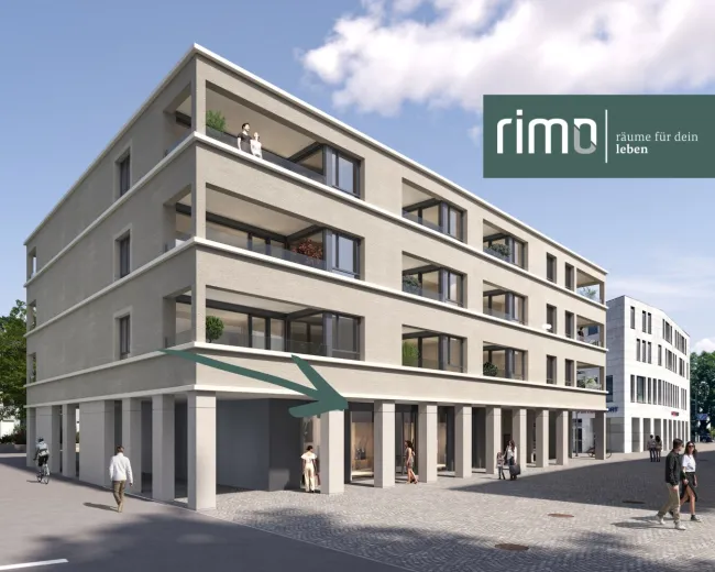 Gewerbefläche (Einzelhandel, Büro, Praxis) mit 277 m² mitten in Feldkirch - Erstbezug! - Titelbild