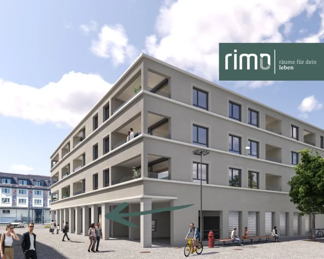 Gewerbefläche (Einzelhandel, Büro, Praxis) mit 277 m² mitten in Feldkirch - Erstbezug! - Bild