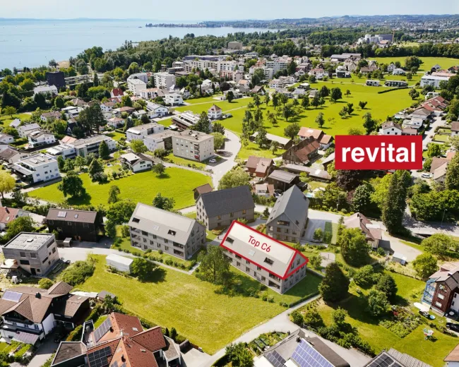 Dachgeschosswohnung mit Fernblick am Funkenweg - Ruhelage im Zentrum - Seenähe! - Top C6 - Bild
