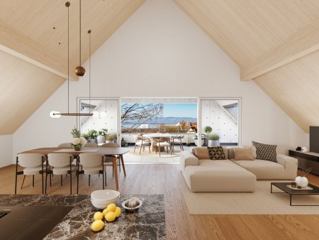 Dachgeschosswohnung mit Seeblick am Funkenweg - Ruhelage im Zentrum - Seenähe - Top B7