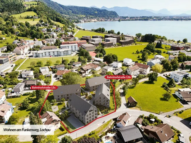 Wohnen am Funkenweg - Ruhelage im Zentrum - Seenähe - Gartenwohnung Top B2 - Bild