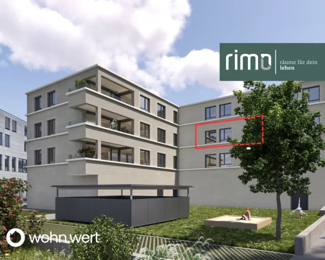 2-Zimmerwohnung am Jahnplatz inmitten von Feldkirch - Erstbezug - zu mieten - Top A2.9 - Titelbild