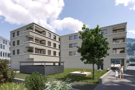 2-Zimmerwohnung am Jahnplatz inmitten von Feldkirch - Erstbezug - zu mieten - Top A1.6