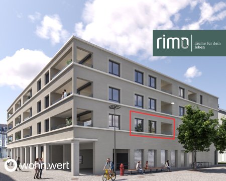2-Zimmerwohnung am Jahnplatz inmitten von Feldkirch - Erstbezug - zu mieten - Top A1.3