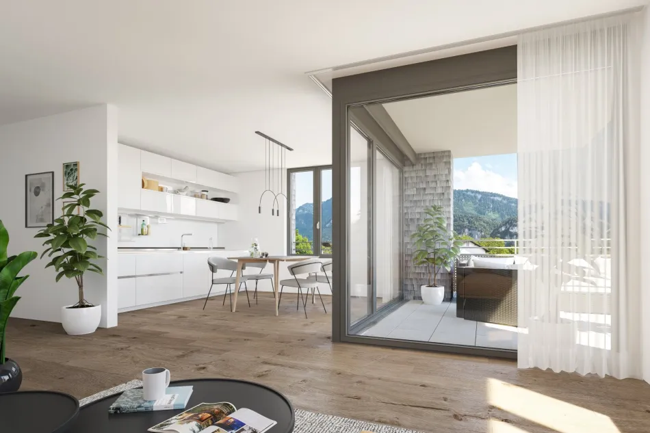 2-Zimmer-Dachgeschosswohnung - Altach, Löwengasse / Top 9 - Bild
