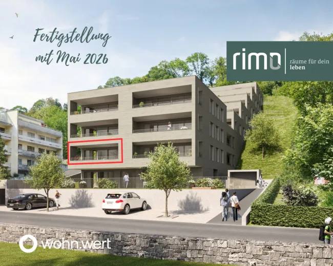 Wohnanlage "Hillside" - Traumhafte 3-Zimmerwohnung mit großzügiger Terrasse - Top 02 - Titelbild