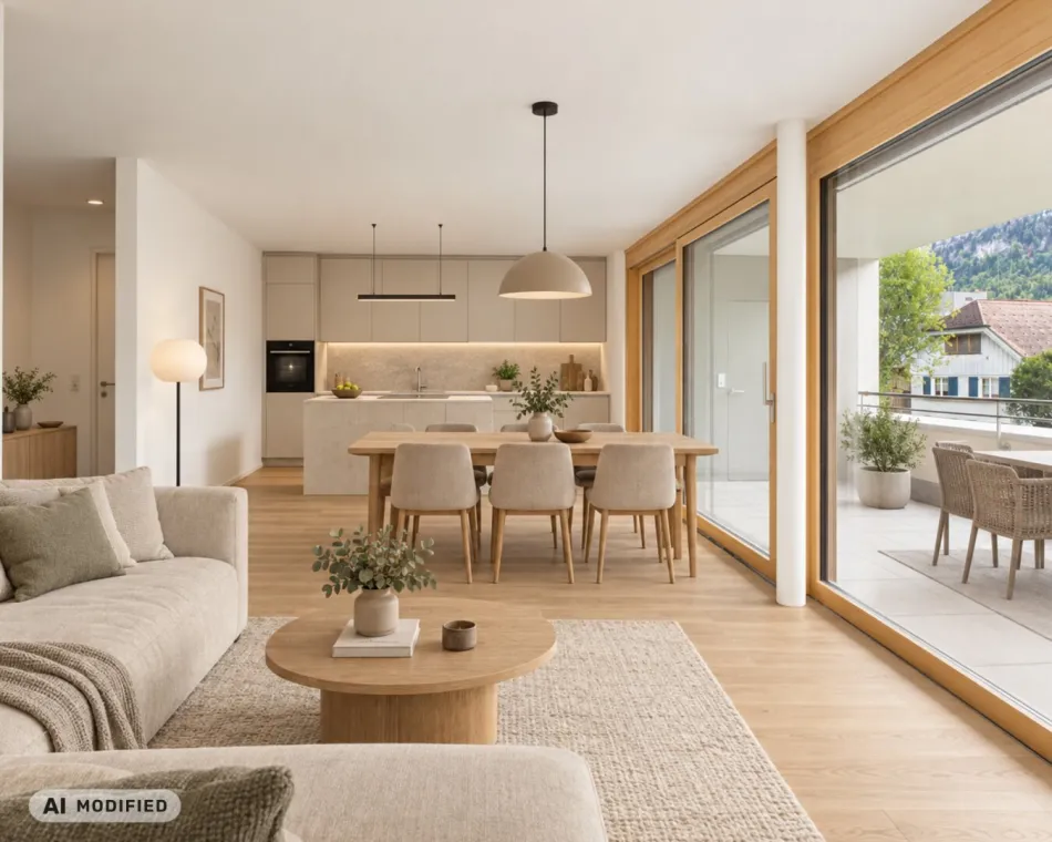 Wohnanlage "Hillside" - Traumhafte 3-Zimmerwohnung mit großzügiger Terrasse - Top 02 - Bild