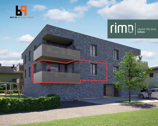 2-Zimmer-Terrassenwohnung - Altach, Löwengasse / Top 4 - Titelbild