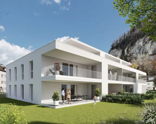 Wohnanlage "Glattenstein" - Kompakte 5-Zimmer-Terrassenwohnung - Top 4 - Bild