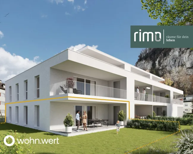 Wohnanlage "Glattenstein" - Kompakte 5-Zimmer-Gartenwohnung - Top 3 - Titelbild