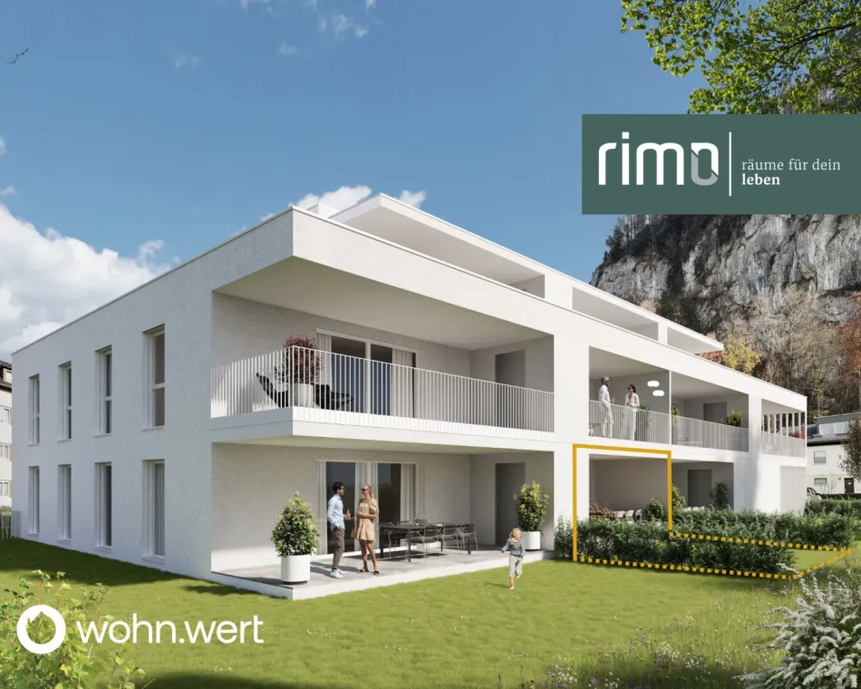 Wohnanlage "Glattenstein" - Geräumige 2-Zimmer-Gartenwohnung - Top 2 - Titelbild