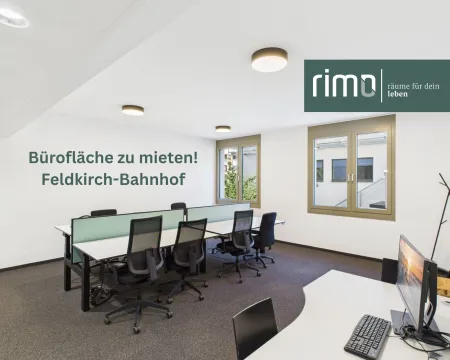 Top-Büros direkt am Bahnhof Feldkirch