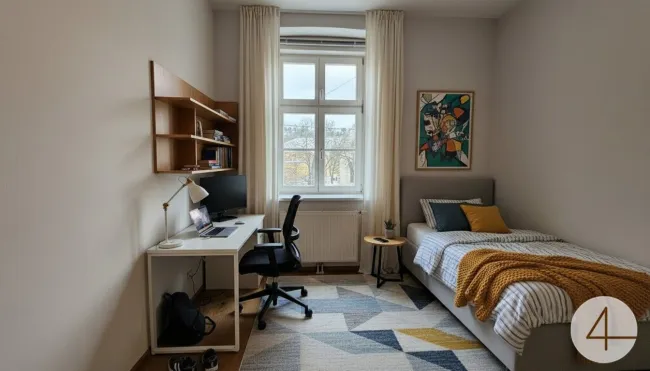 Zimmer als Jugendzimmer KI
