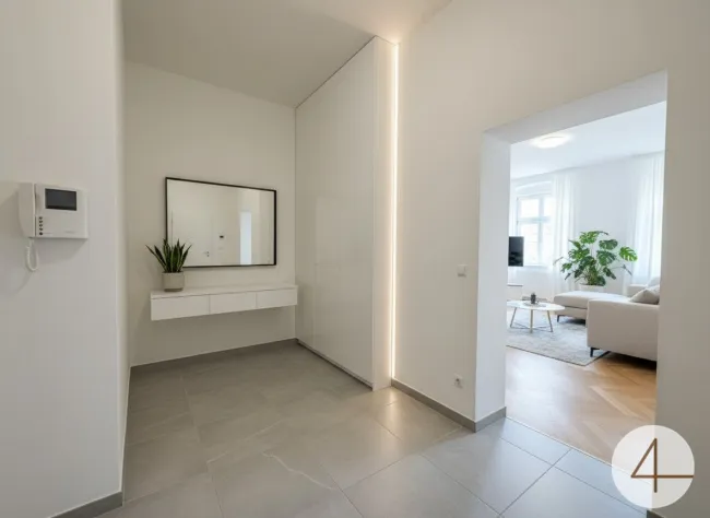 Vorzimmer KI eingerichtet