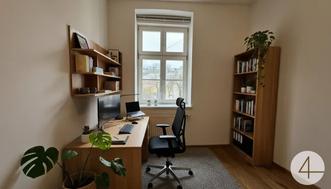 Zimmer als Büro KI