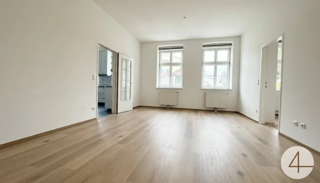 Wohnzimmer KI eingerichtet