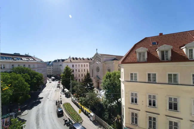 Blick aus Fenster