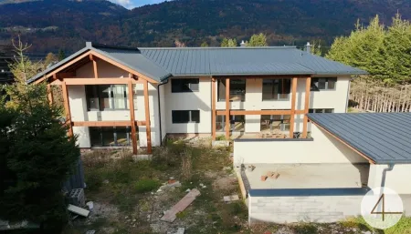 Edelrohbau - Green House Appartements - Wohnungspaket – direkt am Skilift Nassfeld grüner Panoramablick - 28 PV-Panele - Stellplätze