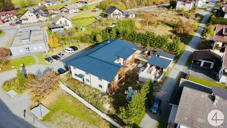 Edelrohbau - Green House Appartements - Wohnungspaket – direkt am Skilift Nassfeld grüner Panoramablick - 28 PV-Panele - Stellplätze