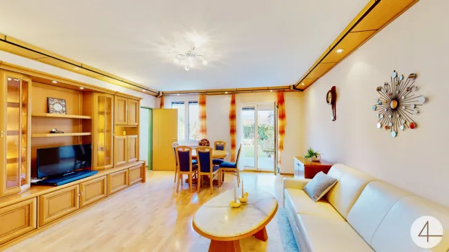 8 Minuten zur U2 - Gartenwohnung - möbliert - sonnige Terrasse - absolute Ruhelage - Lobau ums Eck - Bild