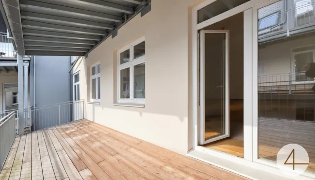 Erstbezug - 150m zur U1 - großzügiger InnenhofBalkon - Hauptbahnhof ums Eck - Seitenstraße Ruhelage - Titelbild