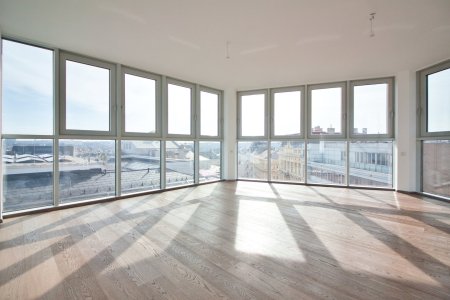 Modernes Penthouse mit 5 Zimmern auf 2 Ebenen | Panorama-Aussicht über den Dächern Wiens | 14 m² Terrasse