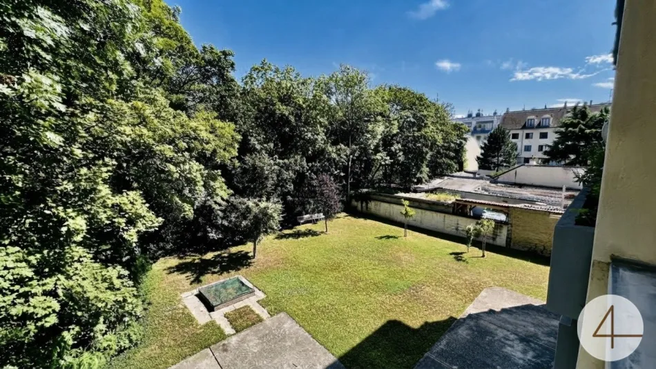 12 Minuten zur U6 - Alte Donau ums Eck - morgen Sonnen am Balkon & Loggia - Grünblick - Innenhof Ruhelage - Bild