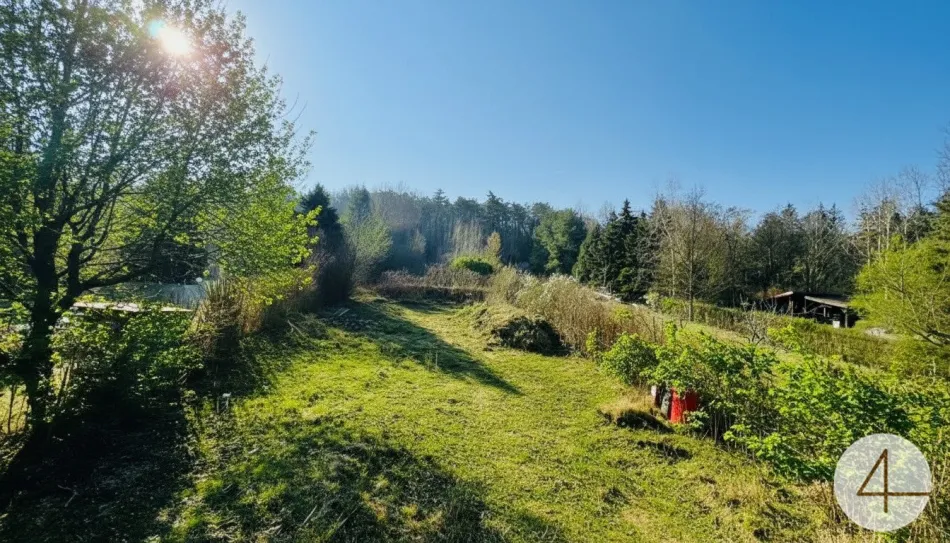 Stadtvilla mit parkartigen Garten - 1953m² Grundstücksfläche - direkt am Bisamberg - privat Zugang zum Wald - Grünblick - Ruhelage - Bild