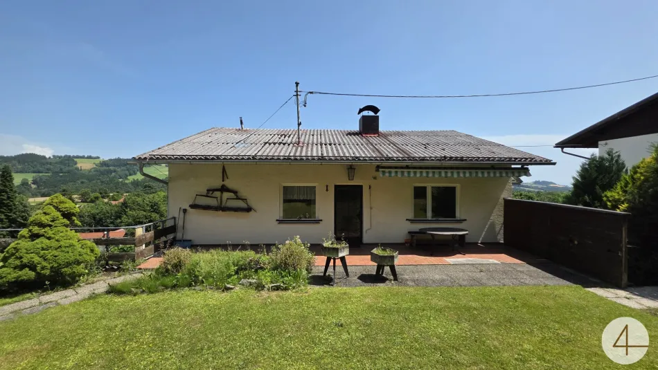 Sanierungsobjekt in traumhafter Aussichtslage – seltene Gelegenheit nahe Linz - Bild