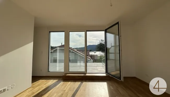 Erstbezug: Modernes Reihenhaus mit Dachterrasse und Kahlenbergblick - Titelbild