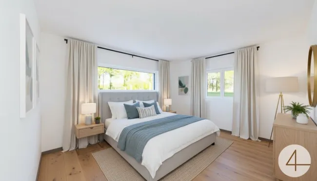 Stilvolles Einfamilienhaus im modernen Chalet-Stil Individuell Planbar - Bild