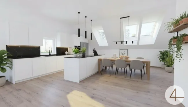 Offenes Dachatelier! Rarität am grieskirchner Immobilienmarkt - Bild