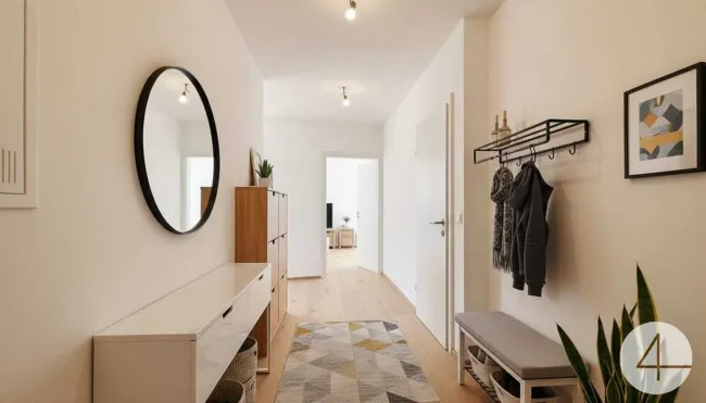 Gartenwohnung mit 3 Schlafzimmer - Bild