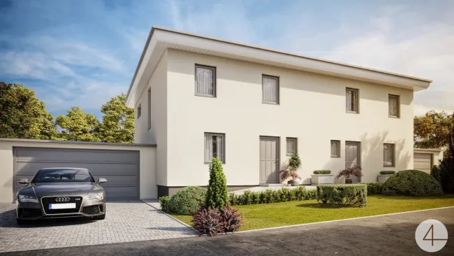 Belagsfertiges Haus in Andorf, Naturnahe in Dorflage Erlau, Aktion um 379.000 Euro - Bild