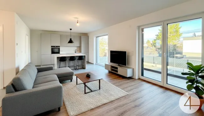 Moderne Anlagewohnung mit Balkon und Stellplatz ! - Bild