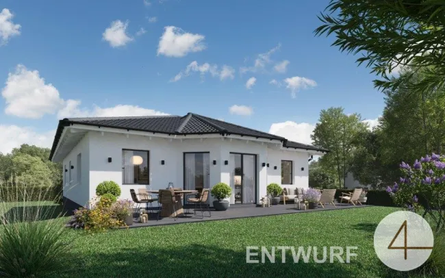 Barrierefreier Bungalow in ländlicher Lage - Titelbild