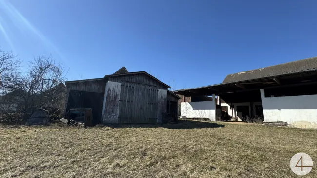 Bauernhof mit 1,5ha Grund, Hallen und Garagen - Bild