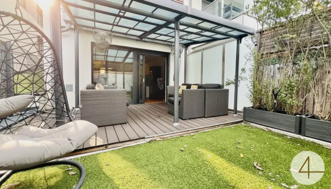 8Min zur U2 - 4Zimmer Gartenwohnung - privater Eingang - sonnige Terrasse - Tiefgarage - ideale Infrastruktur - Titelbild