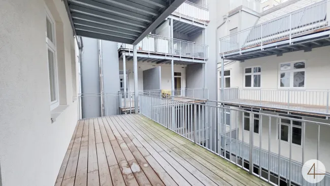 Erstbezug - 150m zur U1 - Luftwärmepumpe - Hauptbahnhof ums Eck - Seitenstraße Ruhelage - Bild