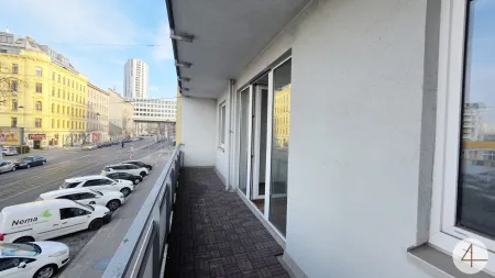 Nahe U6 und Donauinsel: großzügige Loggia I Top Lage & Ausblick I Individuelle Gestaltung möglich