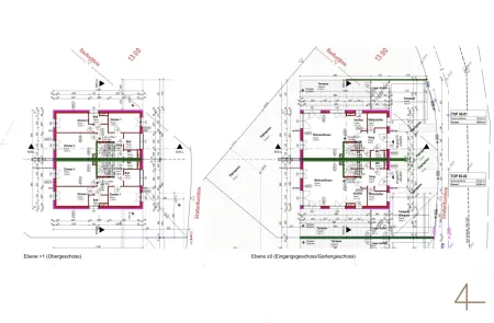 Doppelhaushälfte mit Baubewilligung ca. 729 m² | ca. 325 m² Wohnnutzfläche möglich | Eigengarten bis 235 m² | Baubewilligt