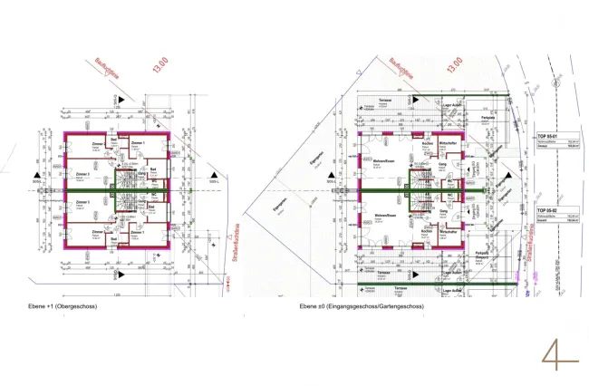 Doppelhaushälfte mit Baubewilligung ca. 729 m² | ca. 325 m² Wohnnutzfläche möglich | Eigengarten bis 235 m² | Baubewilligt - Titelbild