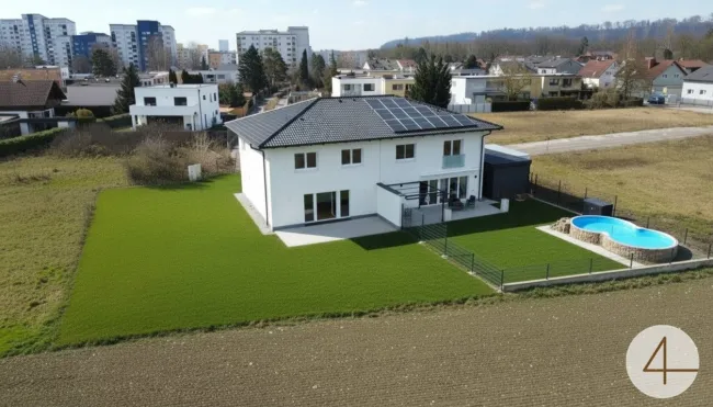 Landleben mitten in der Stadt Wels - Bild